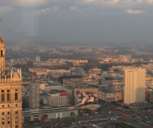 Widok z apartamentu na 50tym piętrze