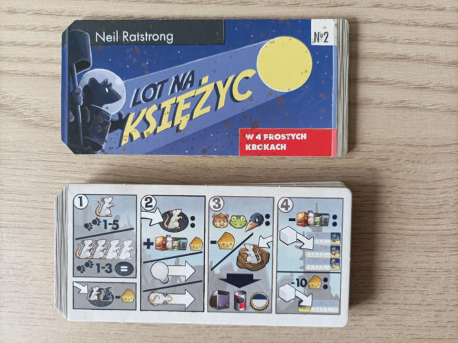Gra planszowa: Pierwszy szczur w kosmosie