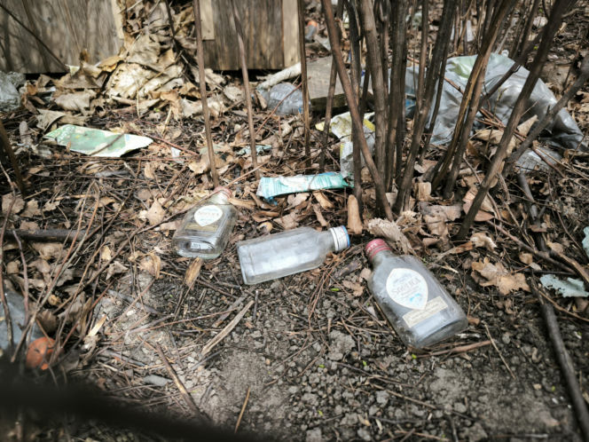 Śmietnisko przy "Alternatywie"