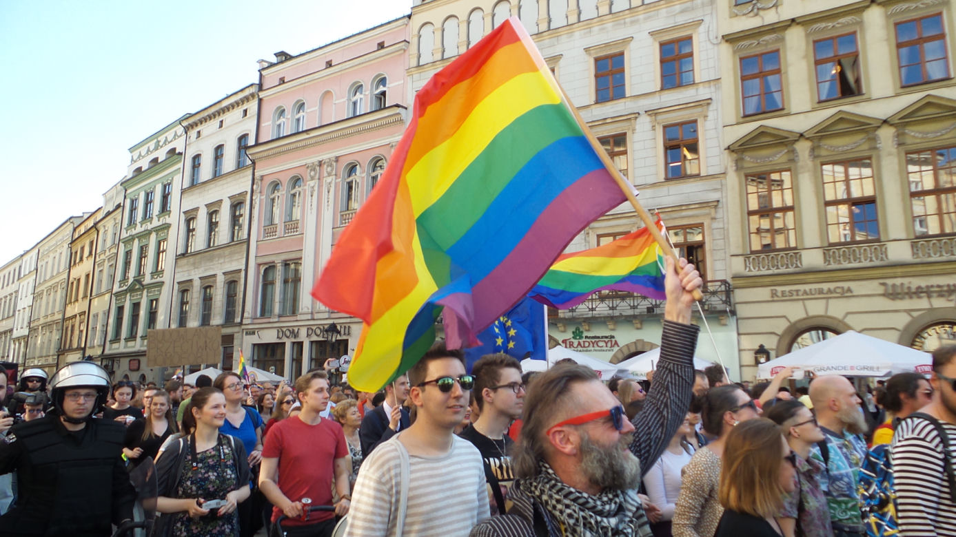 Wielki Marsz Równości przeszedł 18.05.2019 przez Kraków