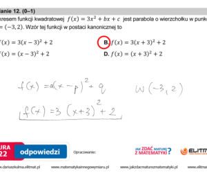  Matura 2022 matematyka. Odpowiedzi, pytania, arkusz CKE, zadania, rozwiązania [poziom podstawowy matematyka matura 5.05.2022]