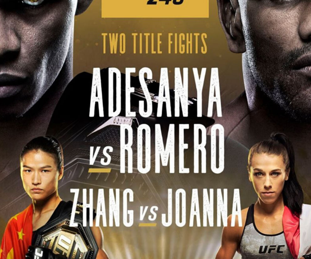 Joanna Jędrzejczyk vs Weili Zhang: Gala UFC 248