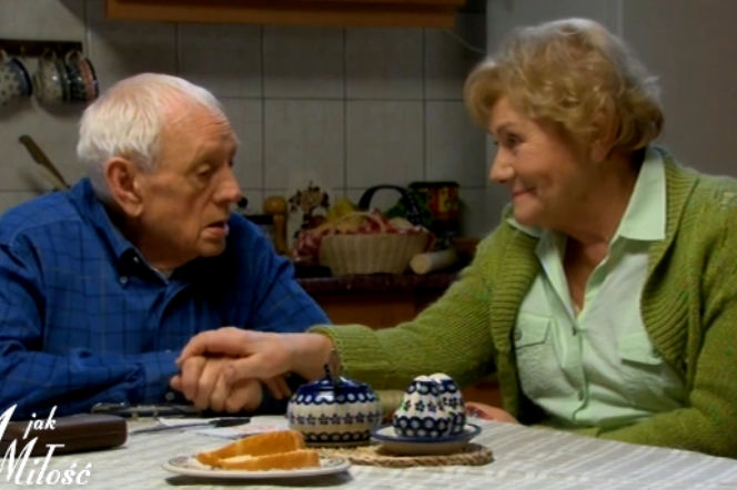 M jak miłość odcinek 1132, Barbara Mostowiak (Teresa Lipowska), Lucjan Mostowiak (Witold Pyrkosz)