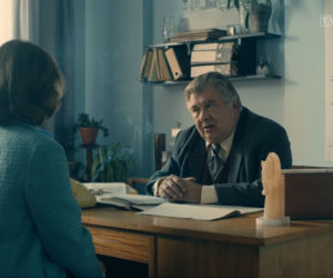 Stulecie Winnych sezon 3, odcinek 37: Basia (Kamila Bujalska), prezes spółdzielni (Michał Pietrzak)
