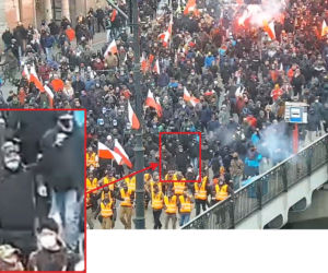 To ONI mogli podpalić mieszkanie na Marszu Niepodległości