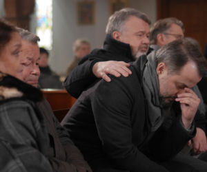 Pierwsza miłość. Pogrzeb Norberta (Łukasz Konopka). Bartek (Rafał Kwietniewski)