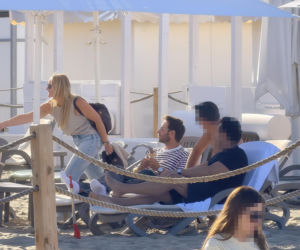 Mateusz Banasiuk na plaży w Sopocie. Tak wyglądał, gdy zrzucił koszulkę!