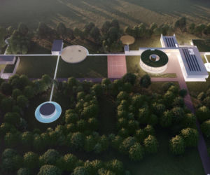 Ta willa wygląda jak baza na innej planecie. SpaceStation od Mobius Architekci