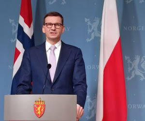Premier Morawiecki w Oslo