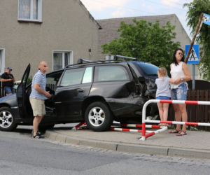 Kolizja z udziałem busa Służby Ochrony Państwa