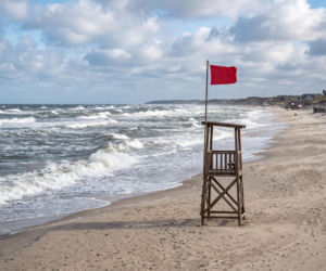 Sinice Sarbinowo. Czy w Sarbinowie można się kąpać 24.07? Flaga, warunki pogodowe