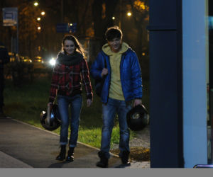 Pierwsza miłość. Melka (Ewa Jakubowicz), Krystian (Patryk Pniewski)