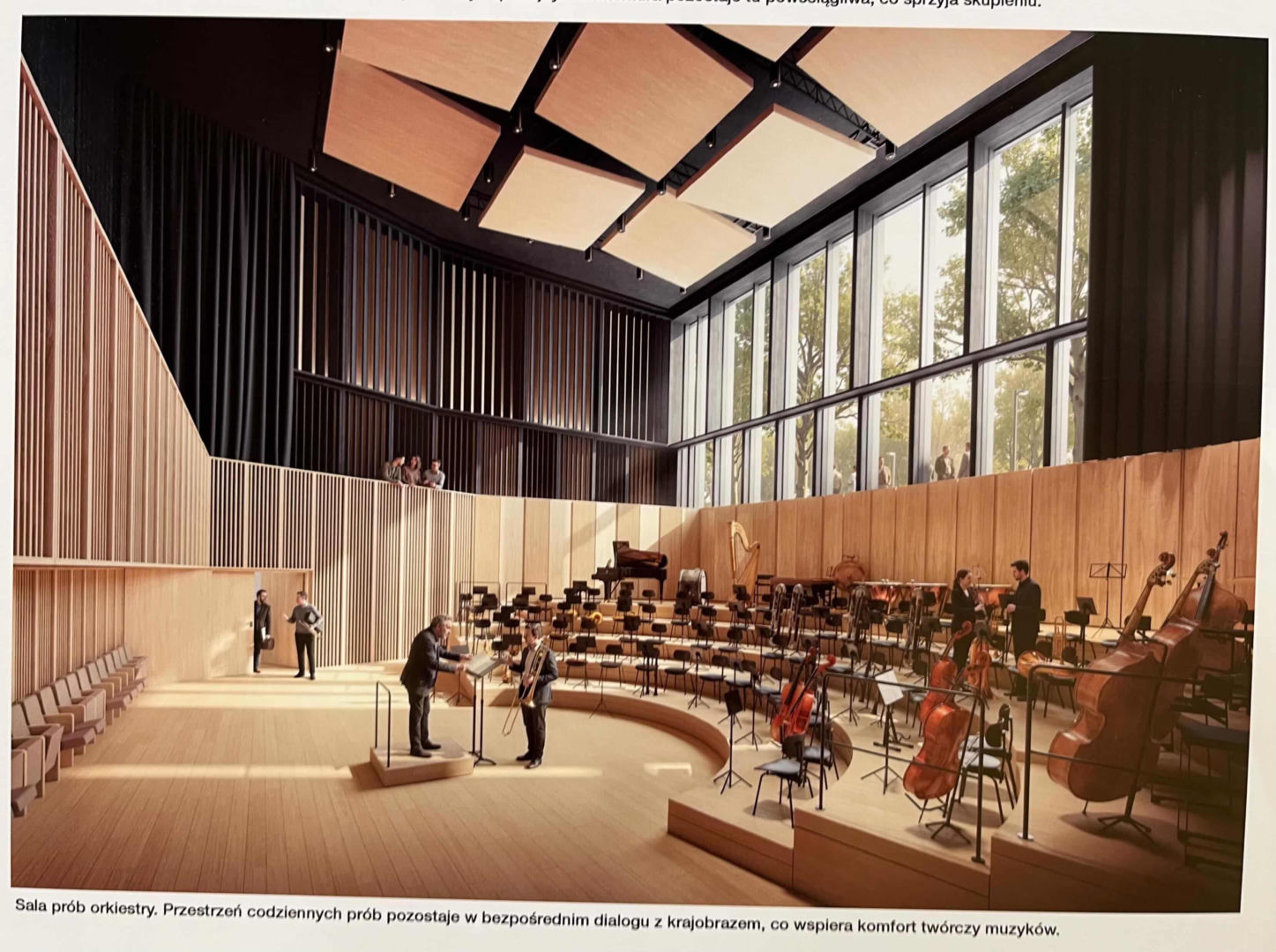 Filharmonia wg projektu Plus3 Architekci