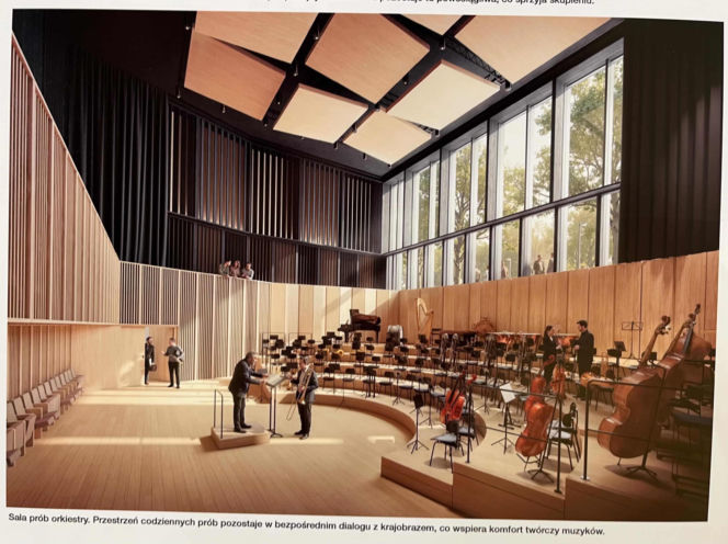 Filharmonia wg projektu Plus3 Architekci