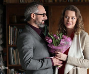 M jak miłość. Anna (Tamara Arciuch), Adam Werner (Jacek Kopczyński)