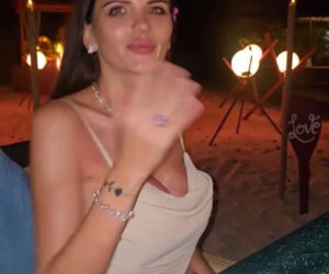 Skiba i młodsza żona znów to zrobili. Wszystko w rajskiej scenerii