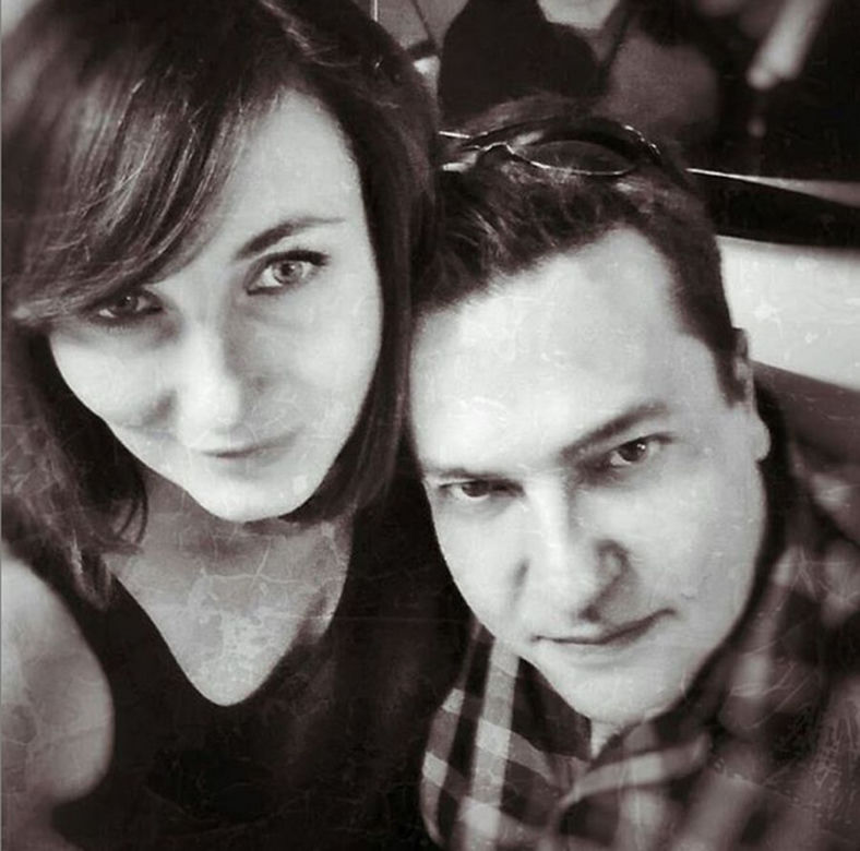 Na Wspólnej. Kinga (Ilona Wrońska), Michał (Robert Kudelski)