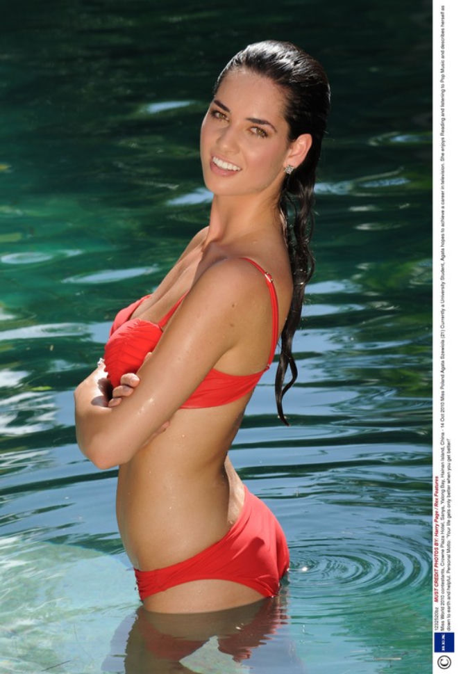 Miss World 2010 - Miss Polski Agata Szewioła (21 l.) 