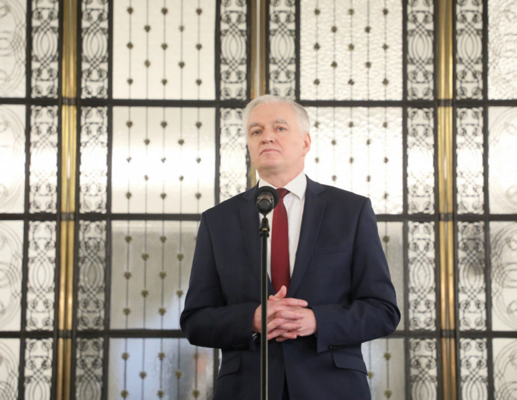 wicepremier Jaroslaw Gowin podal sie do dymisji