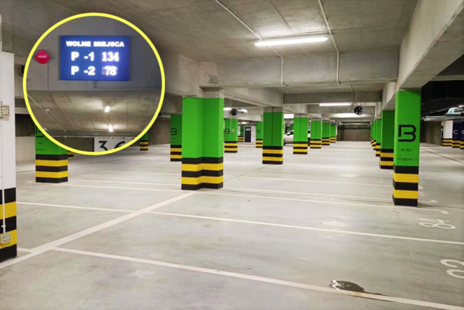 Pusty parking w Kwartale 36