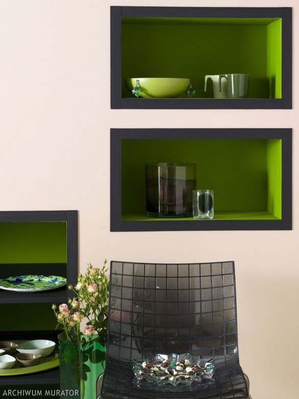 Elegancki pokój inspirowany stylem art deco