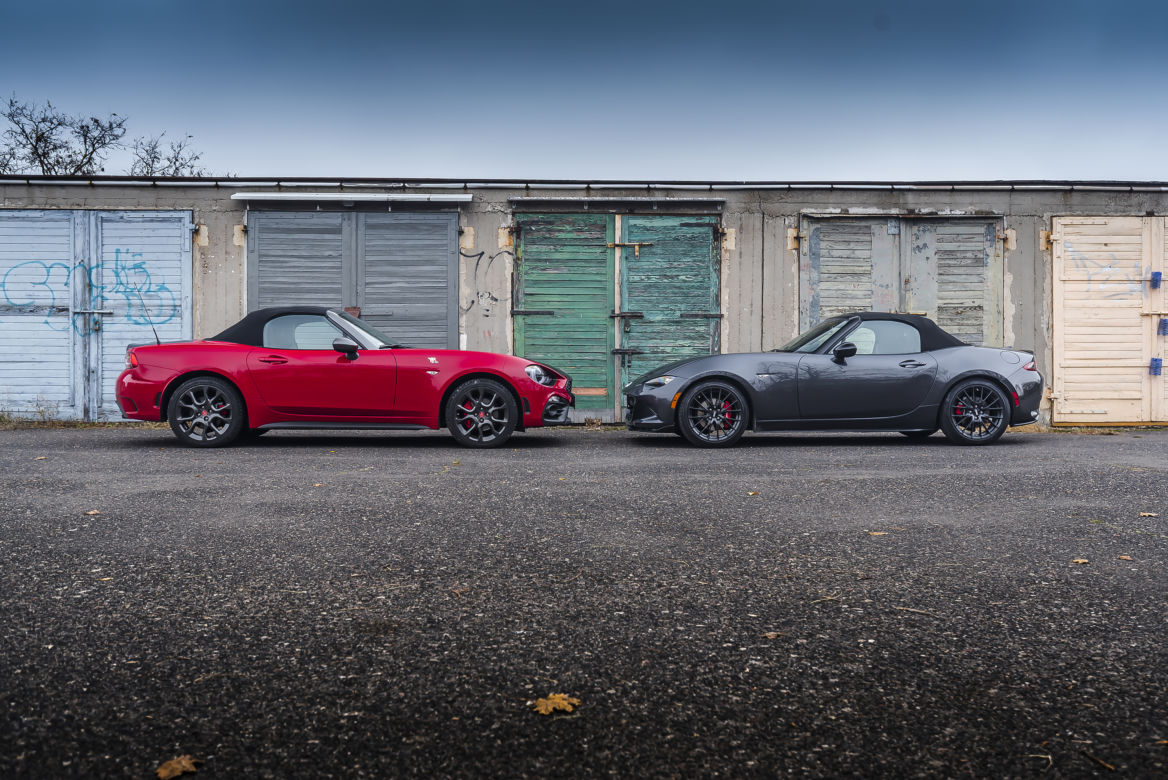 Abarth 124 Spider 1.4 Multiair 170 KM vs. Mazda MX-5 2.0 184 KM