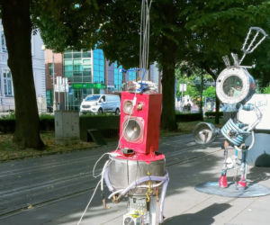 Inwazja robotów w centrum Szczecina