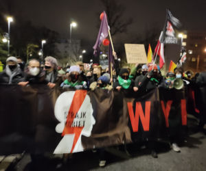 Strajk Kobiet 27.01.2021. Tłumy przed Trybunałem Konstytucyjnym
