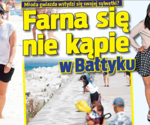 Farna się nie kąpie w Bałtyku