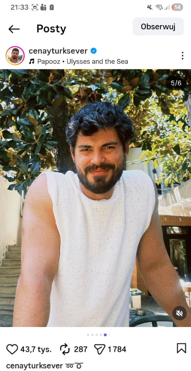 Cenay Turksever prywatnie - Cihan z serialu "Panna młoda"