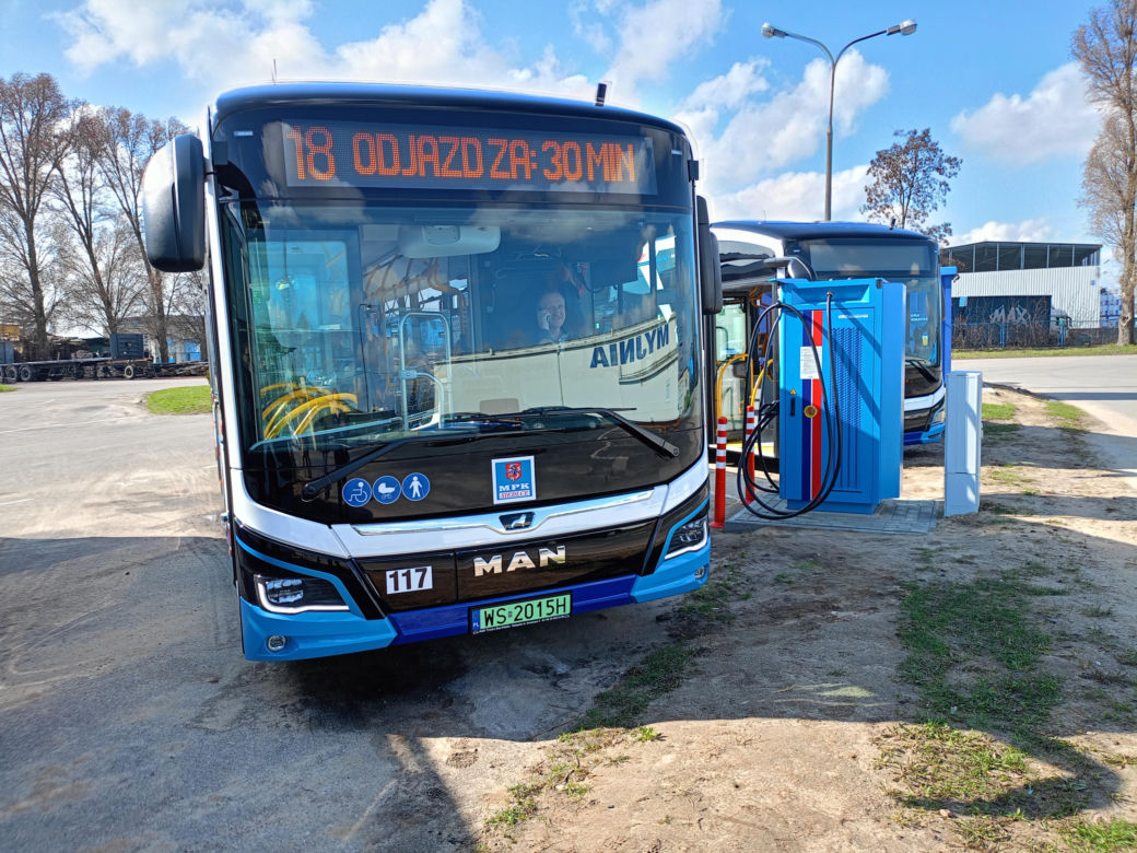 Nowe autobusy zeroemisyjne siedleckiego MPK można spotkać na trasach linii 12, 16 i 18