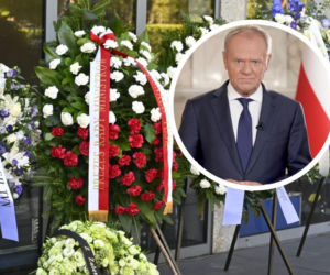 Donald Tusk pożegnał Andrzeja Morozowskiego. Gest premiera na pogrzebie