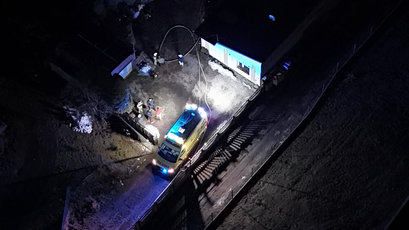 Tragiczny pożar domu pod Warszawą! Dwie osoby nie żyją