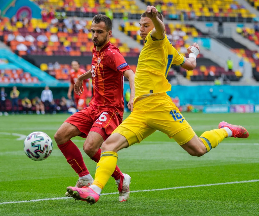 Euro 2020: Ukraina - Macedonia Północna. WYNIK. Co działo się w trakcie meczu?
