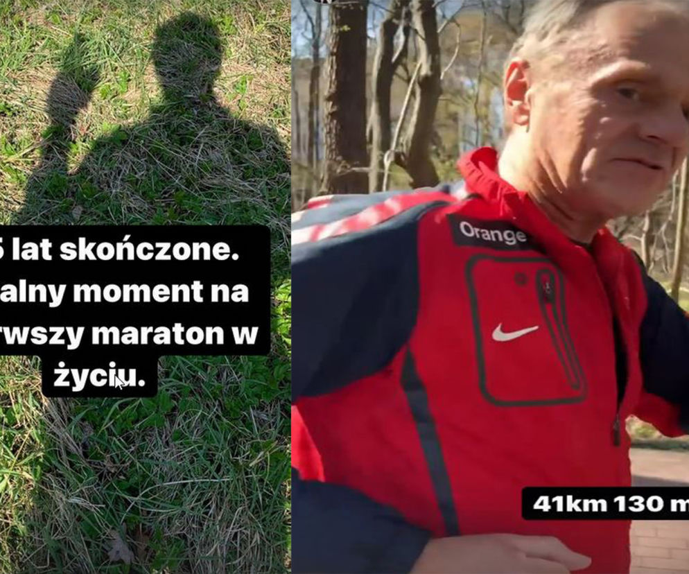 Wielkie dokonanie Tuska! Przebiegł maraton na urodziny 