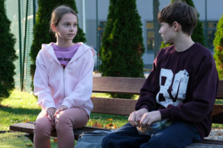 M jak miłość odc. 1921. Franek (Jarosław Śmigielski), Hania (Wiktoria Basik)