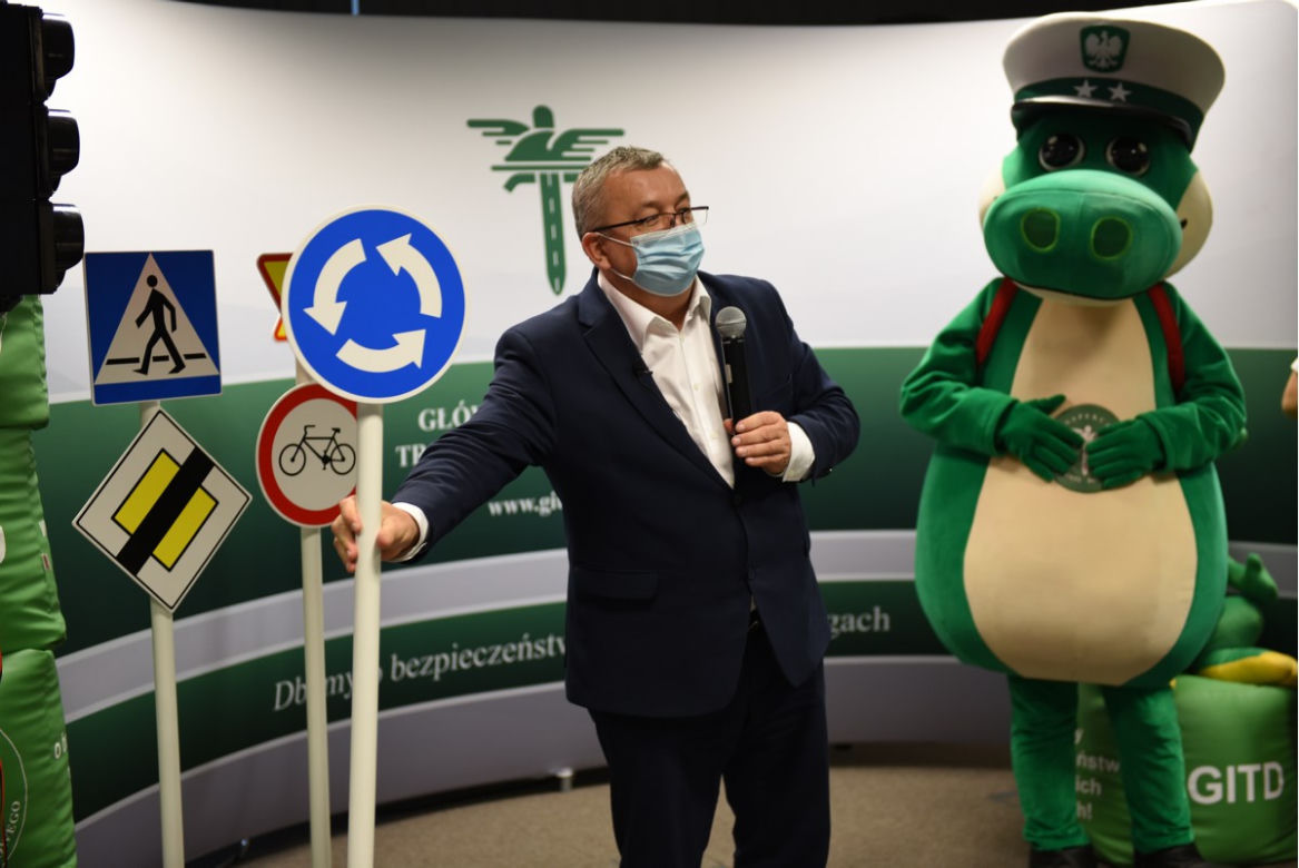 Lekcja BRD online z udziałem Ministra Infrastruktury