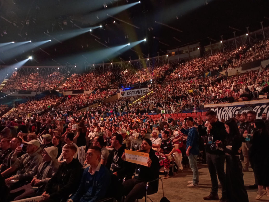 Tłumy na IEM IEM 2024 w katowickim Spodku. Kibice tradycyjnie nie zawiedli