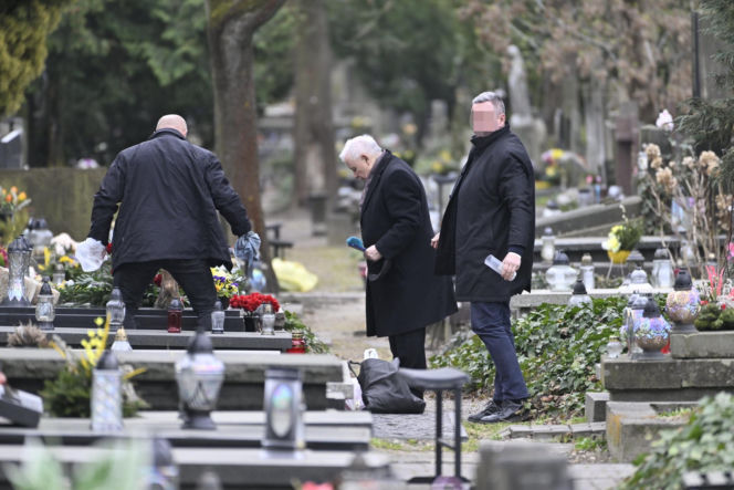 Tak Jarosław Kaczyński spędził Wielką Sobotę