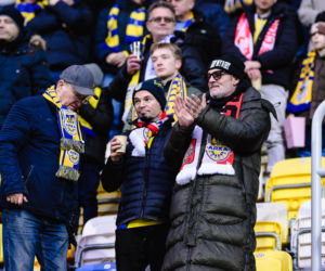 Arka Gdynia - Raków Częstochowa, zdjęcia kibiców i piłkarzy z meczu 17. kolejki PKO BP Ekstraklasy