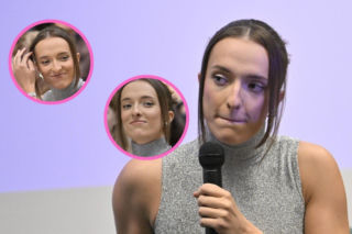 W takim wydaniu Igi Świątek jeszcze nie widzieliśmy. Makijaż, buty na obcasie, wystający brzuch i fryzura jak na bal 