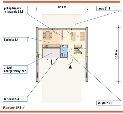 Plan parteru