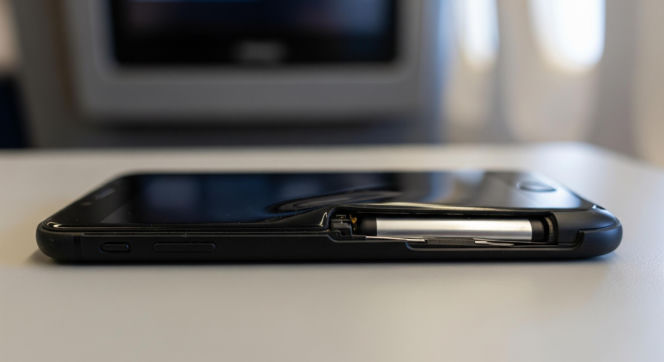 Eksplodujący telefon w samolocie. Co z zakazami na pokładzie?