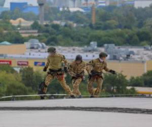 Widowiskowe ćwiczenia w krakowskiej Tauron Arenie