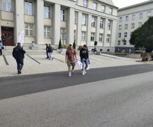 Protest górników i hutników
