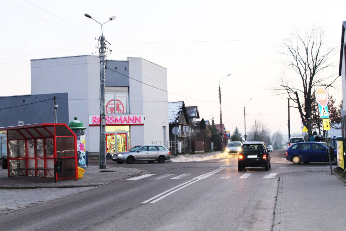 Wasilków. Przy Rossmannie powstaną rondo i zielony przystanek [ZDJĘCIA]