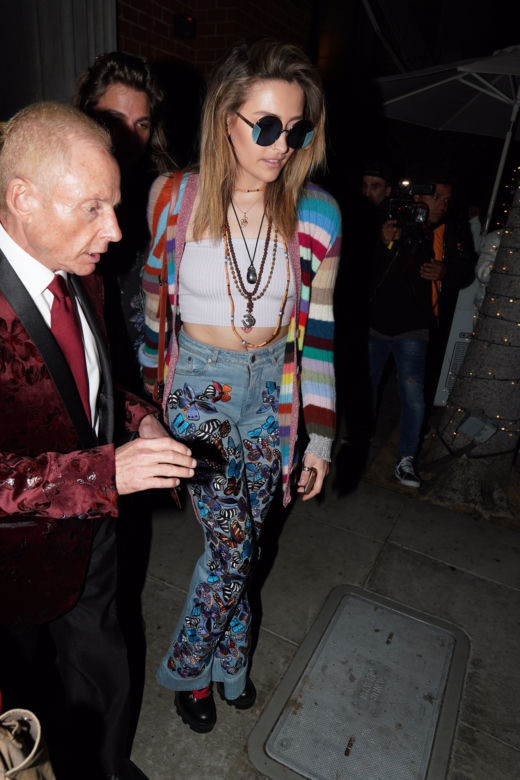 Paris Jackson na urodzinach