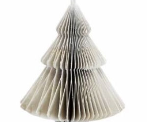 Papierowa bombka choinka