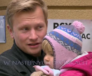 Na Wspólnej po wakacjach 2013. Igor (Jakub Wesołowski), Julka (Lena Jonik)