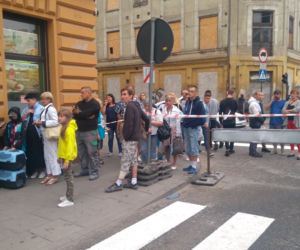 W centrum Łodzi zawaliła się trzypiętrowa kamienica